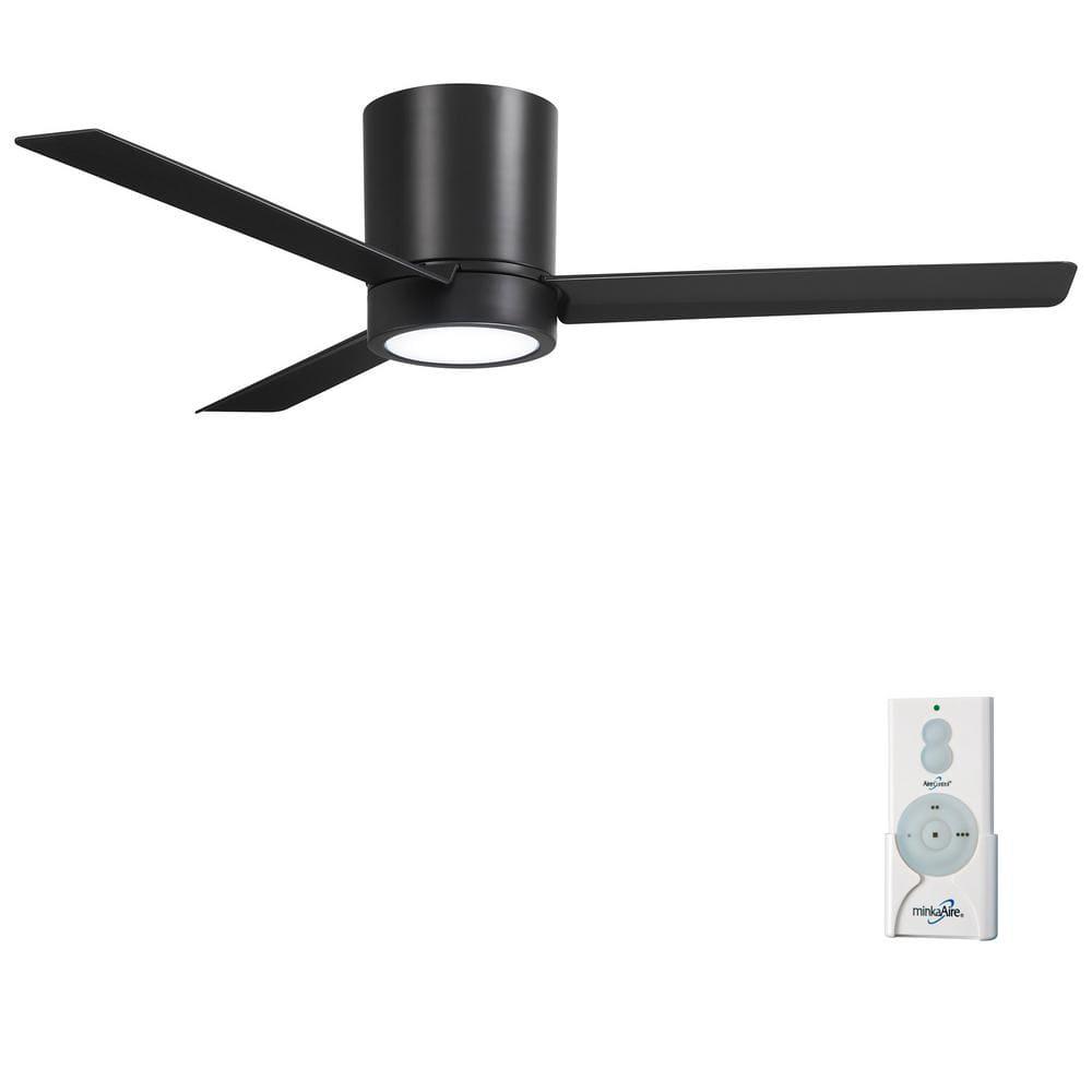 52'' 3 - Blade LED Propeller Ceiling Fan with Remote Control and Light Kit Included