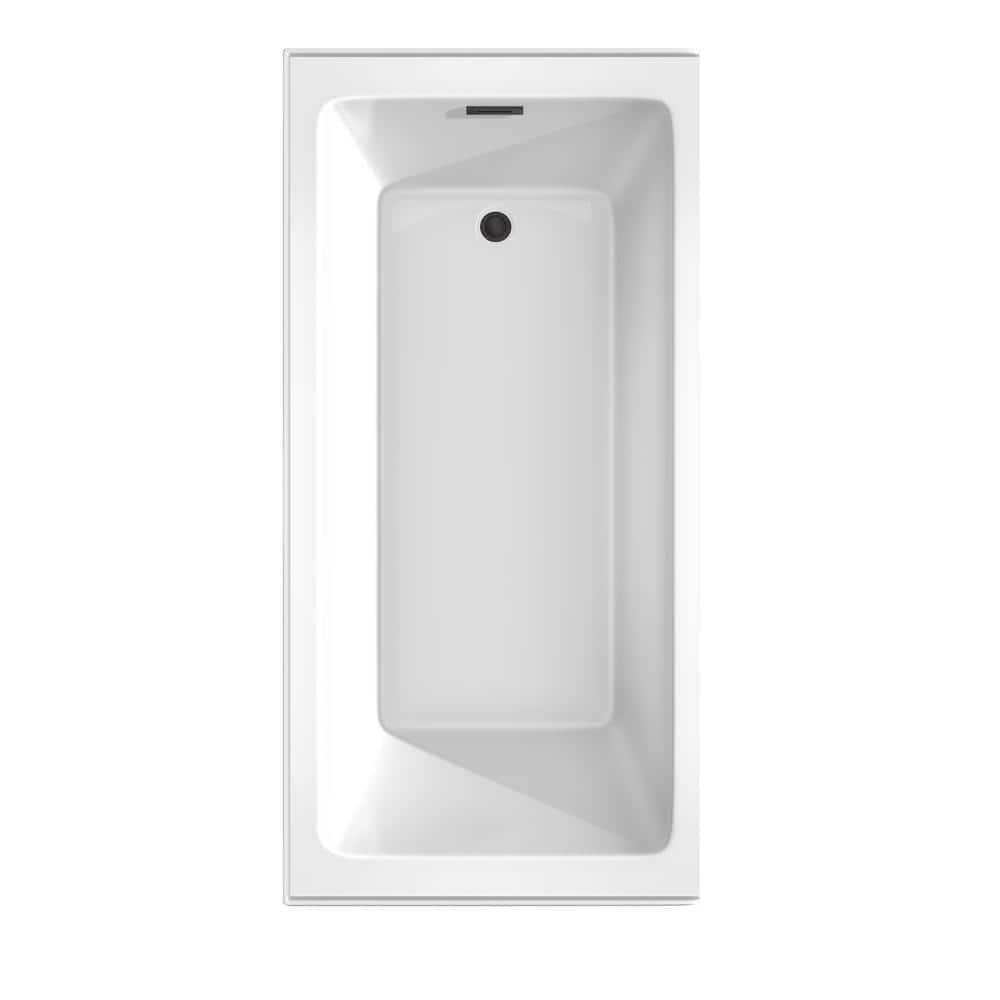 Grayley 66'' x 32'' Alcove / Tile In Soaking Acrylic Bathtub