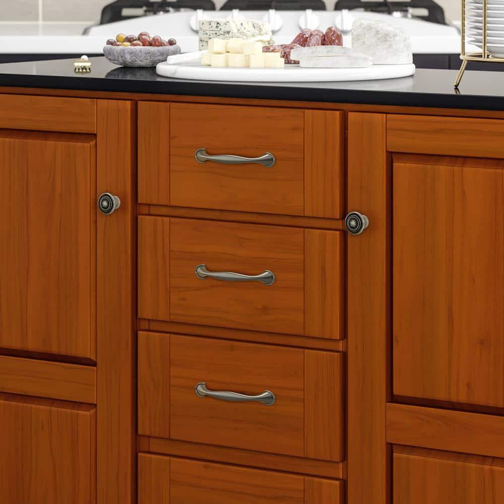 Homestyles Create-a-Cart Wood Rolling Kitchen Cart in Brown