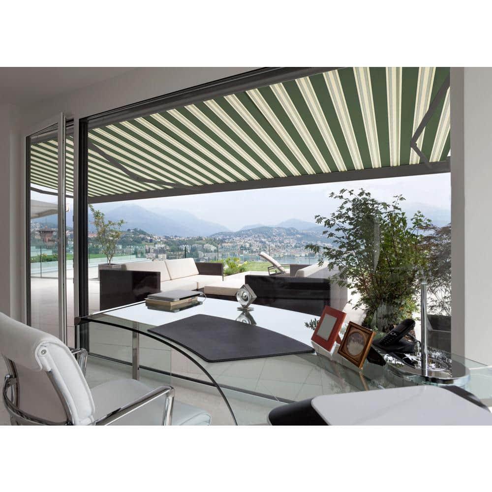 Classic Motorized Retraction Slope Patio Awning