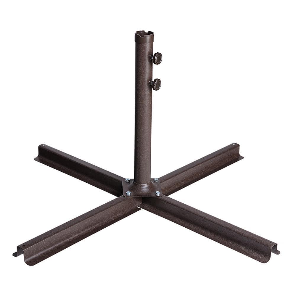 Cantilever Umbrella - 10FT Offset Outdoor Patio Umbrella with Tilt, Blue