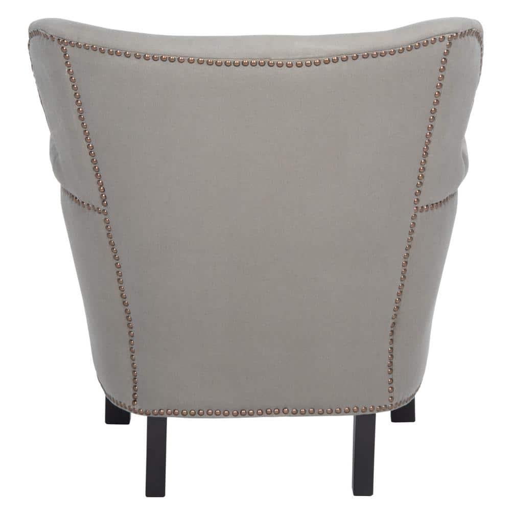 SAFAVIEH Jenny Arm Chair With Silver Nail Head Royal Blue