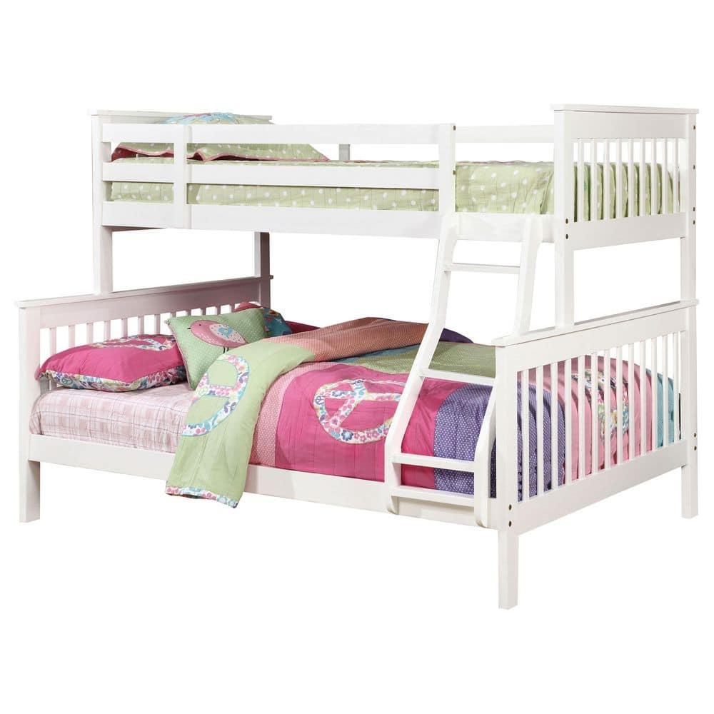 Chapman Twin over Full Bunk Bed White