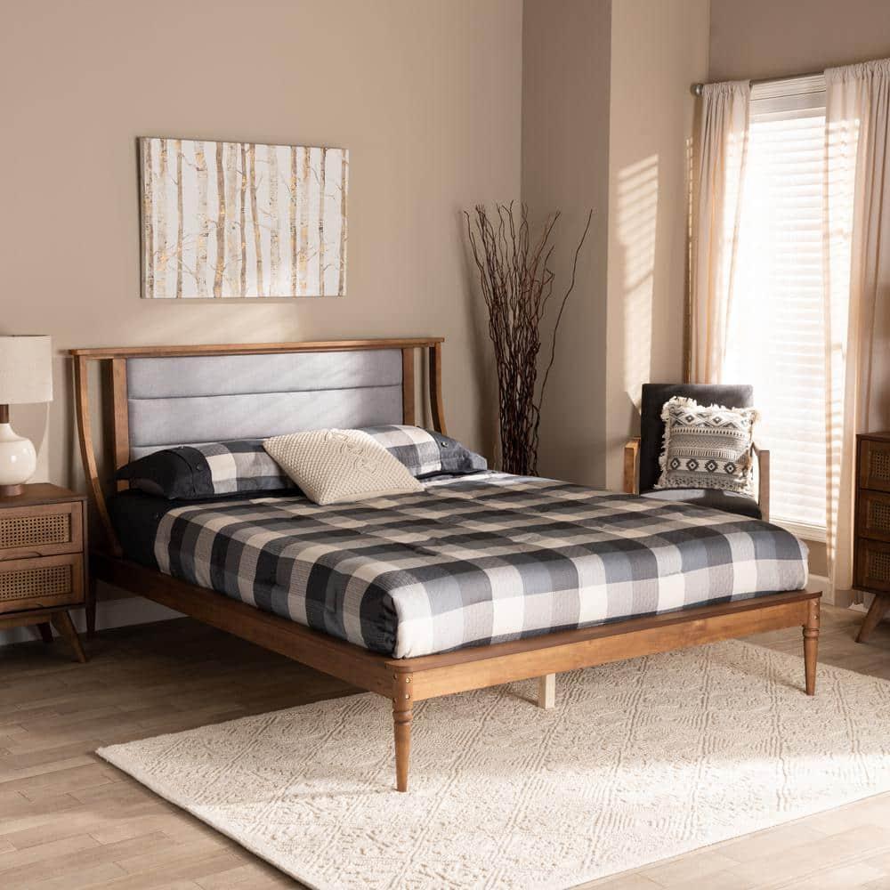 Baxton Studio Regis King Platform Bed