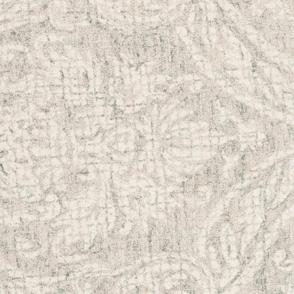 Rosemarie Abstract Handmade Tufted Wool Gray/Ivory Area Rug