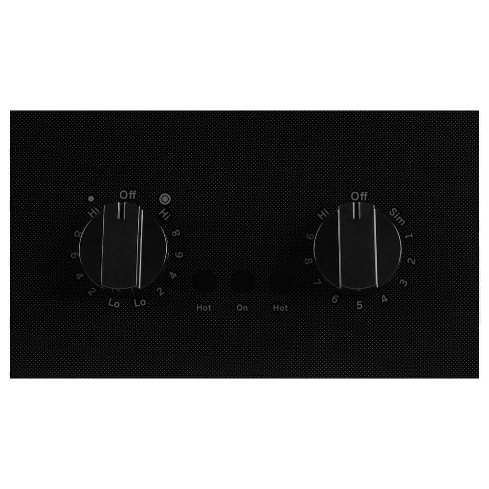 Ge Jp3021 22" Wide 2 Burner Electric Cooktop - Black