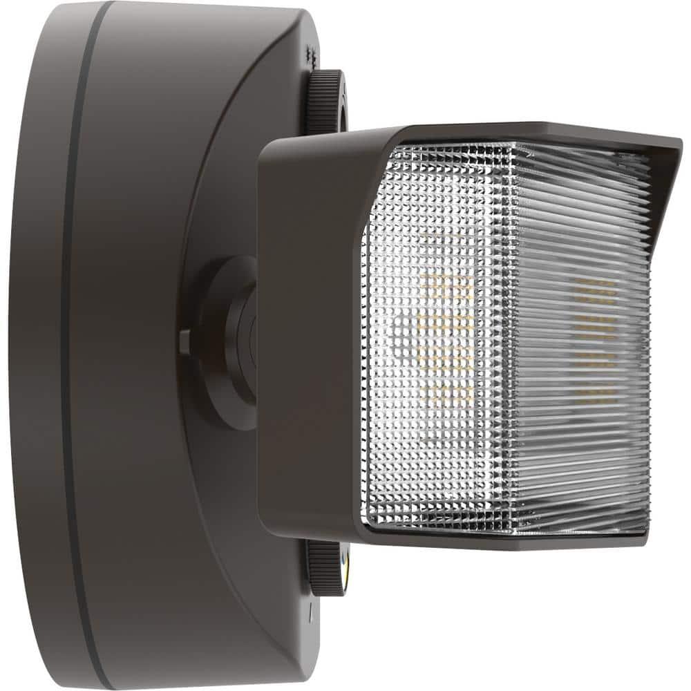 Lithonia Lighting 2 - Head Hardwired Dusk to Dawn Outdoor Security Flood Light