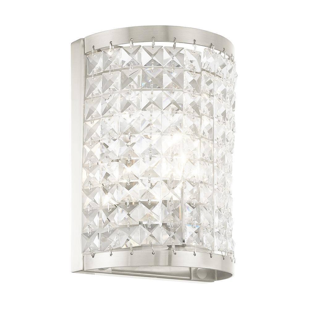 Livex Lighting Grammercy 1 - Light Wall Light in  Brushed Nickel