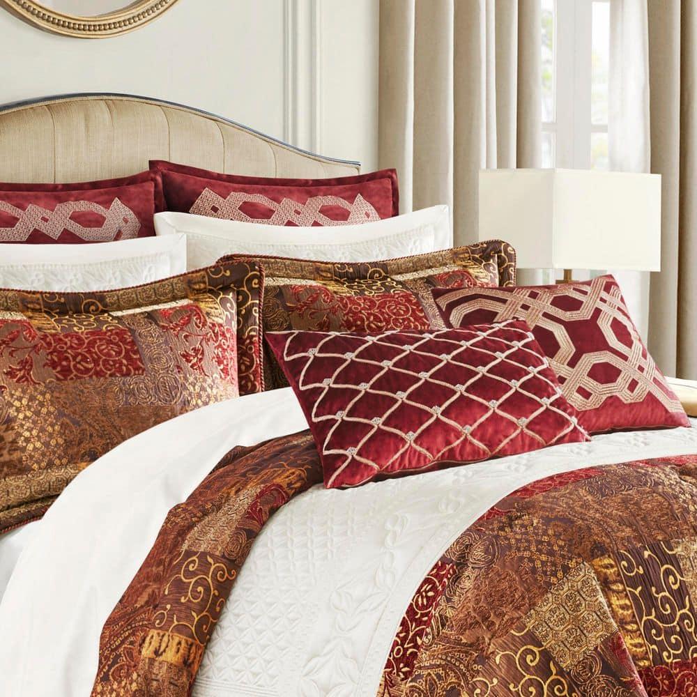Croscill Croscill Galleria 4 Piece Chenille Jacquard Comforter Set