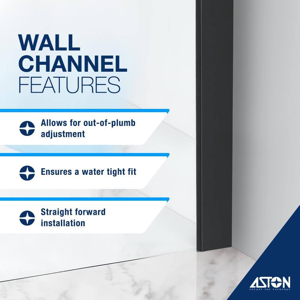 Bromley Frameless 44.25" x 72" Rectangle Hinged Shower Enclosure