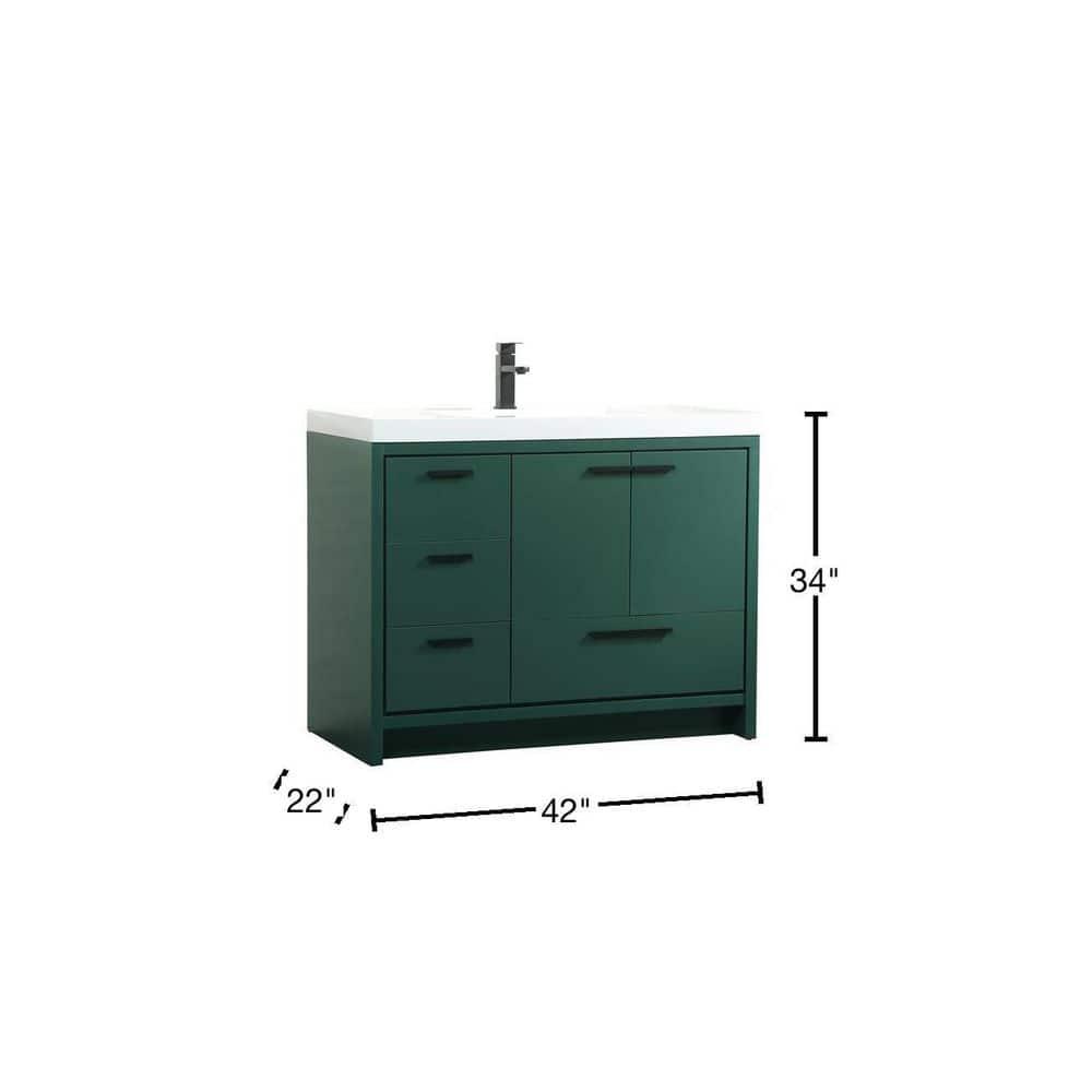 Elegant Kitchen and Bath Elegant Kitchen and Bath Single Bathroom Vanity