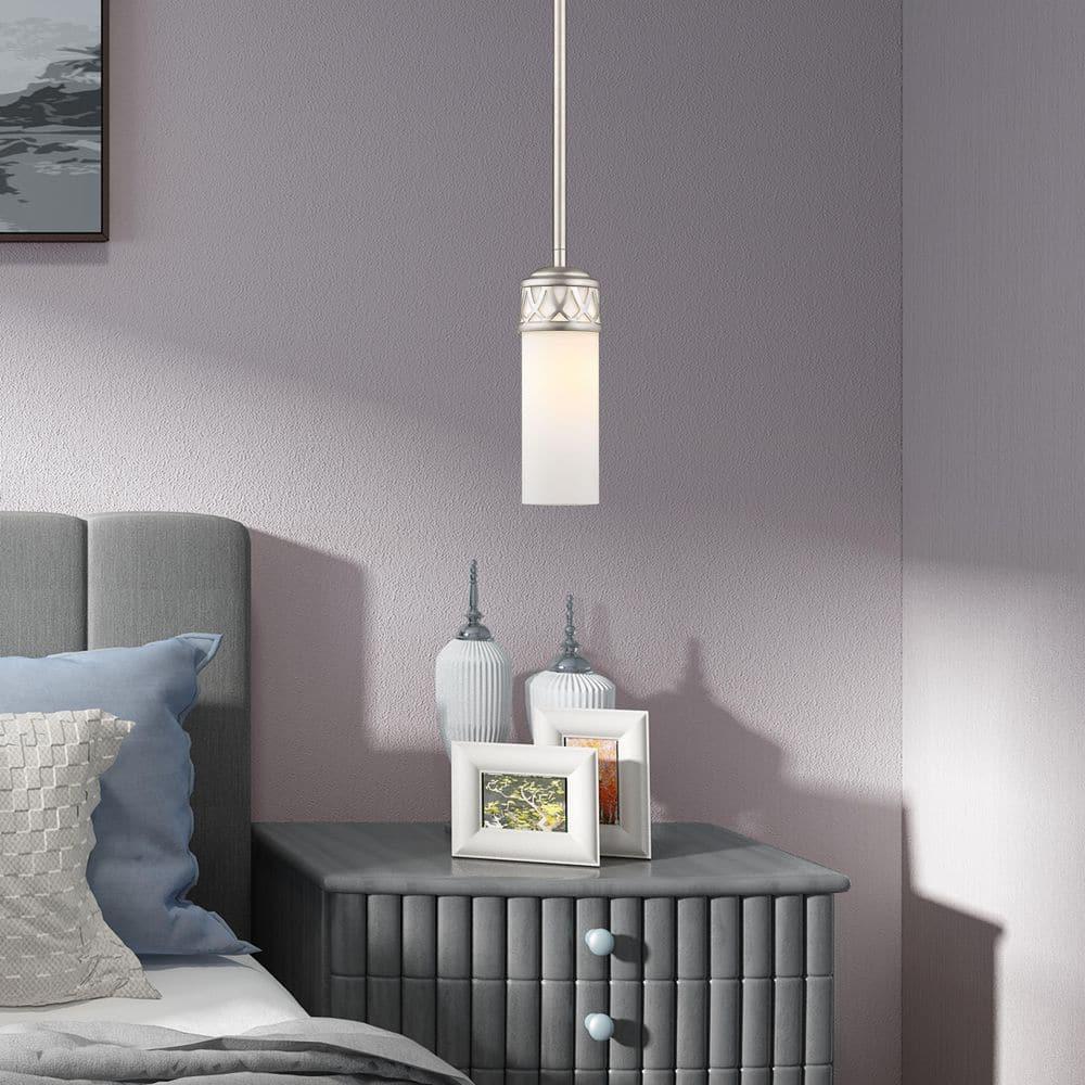 Livex Lighting Westfield 1 - Light Pendant in  Brushed Nickel