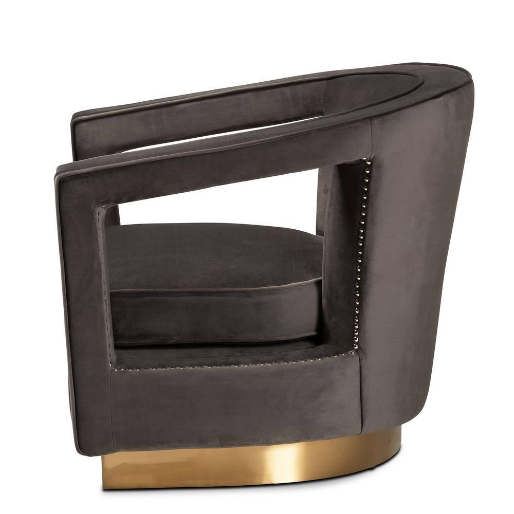 Rosdorf Park DelRe Velvet Armchair