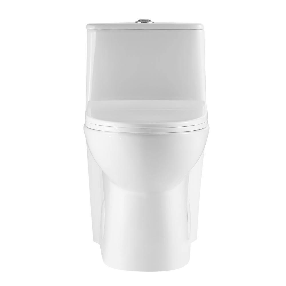 1.1/1.6 GPF Elongated Comfort Height Super Quite Flushing Floor Mounted One-Piece Toilet