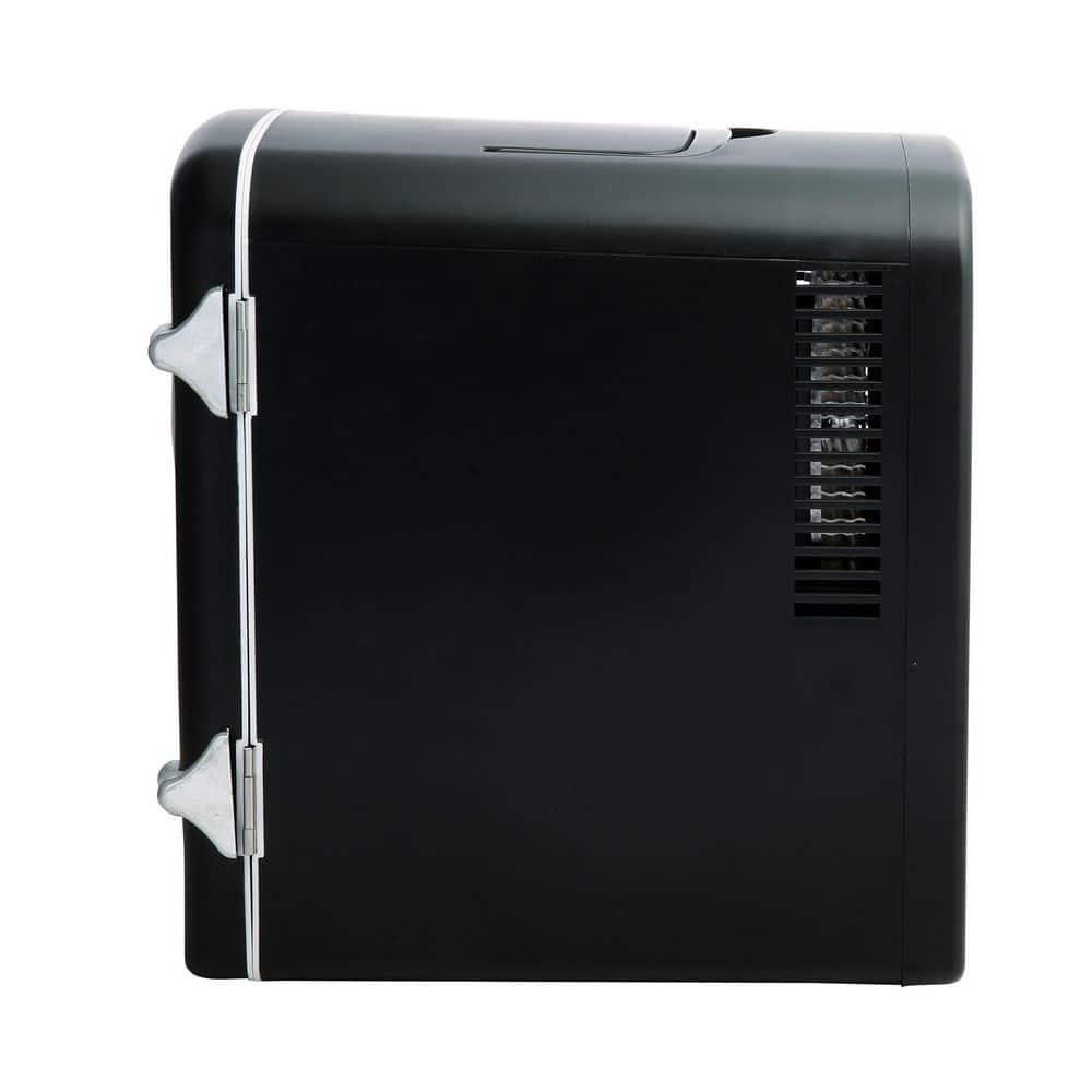 Frigidaire, 6 Can/4L Mini Personal Retro Fridge Cooler, EFMIS229, Black