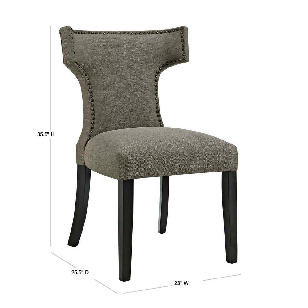 Modway Curve Fabric Dining Chair