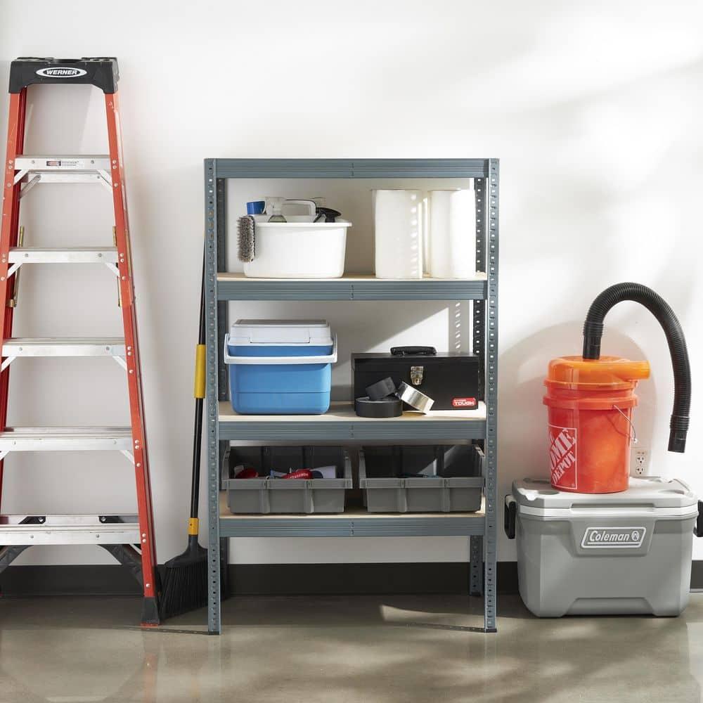 TRESTLES 36'' W Steel Shelving Unit