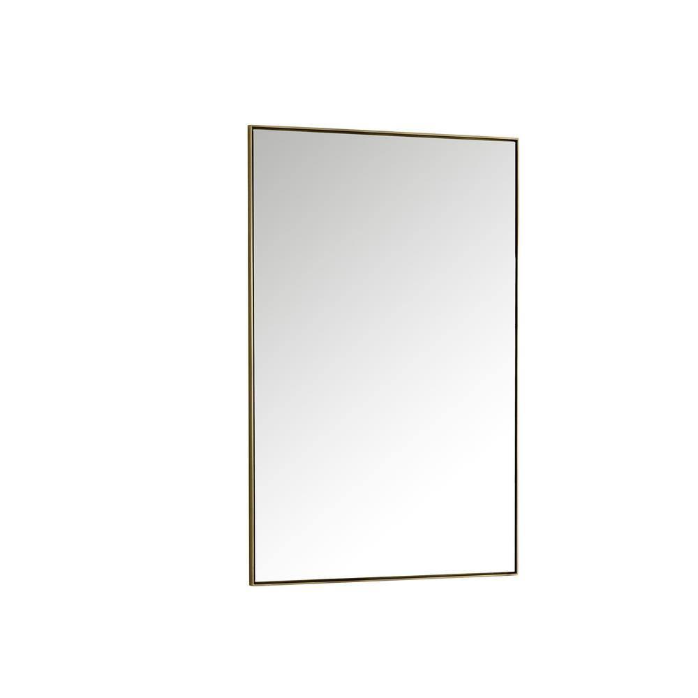 Rohe Metal Flat Wall Mirror