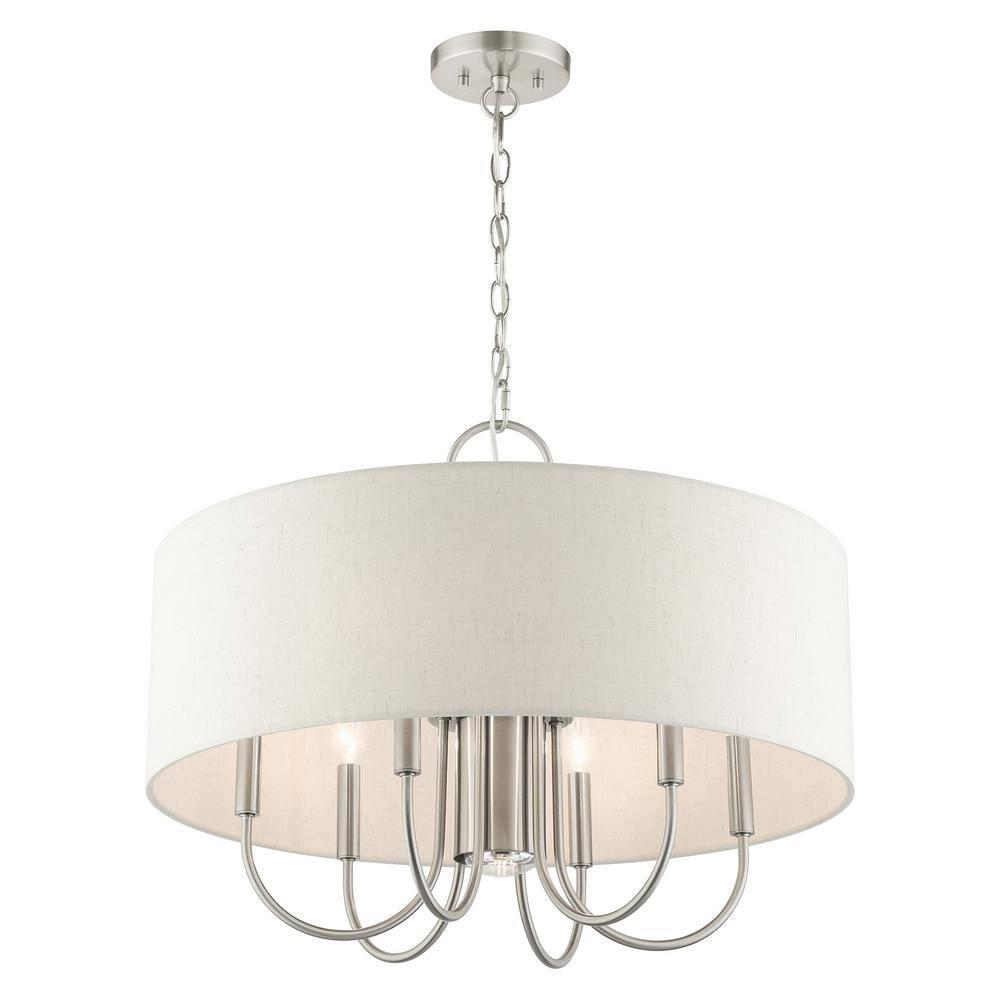 Livex Lighting Blossom 7 - Light Pendant in  Brushed Nickel