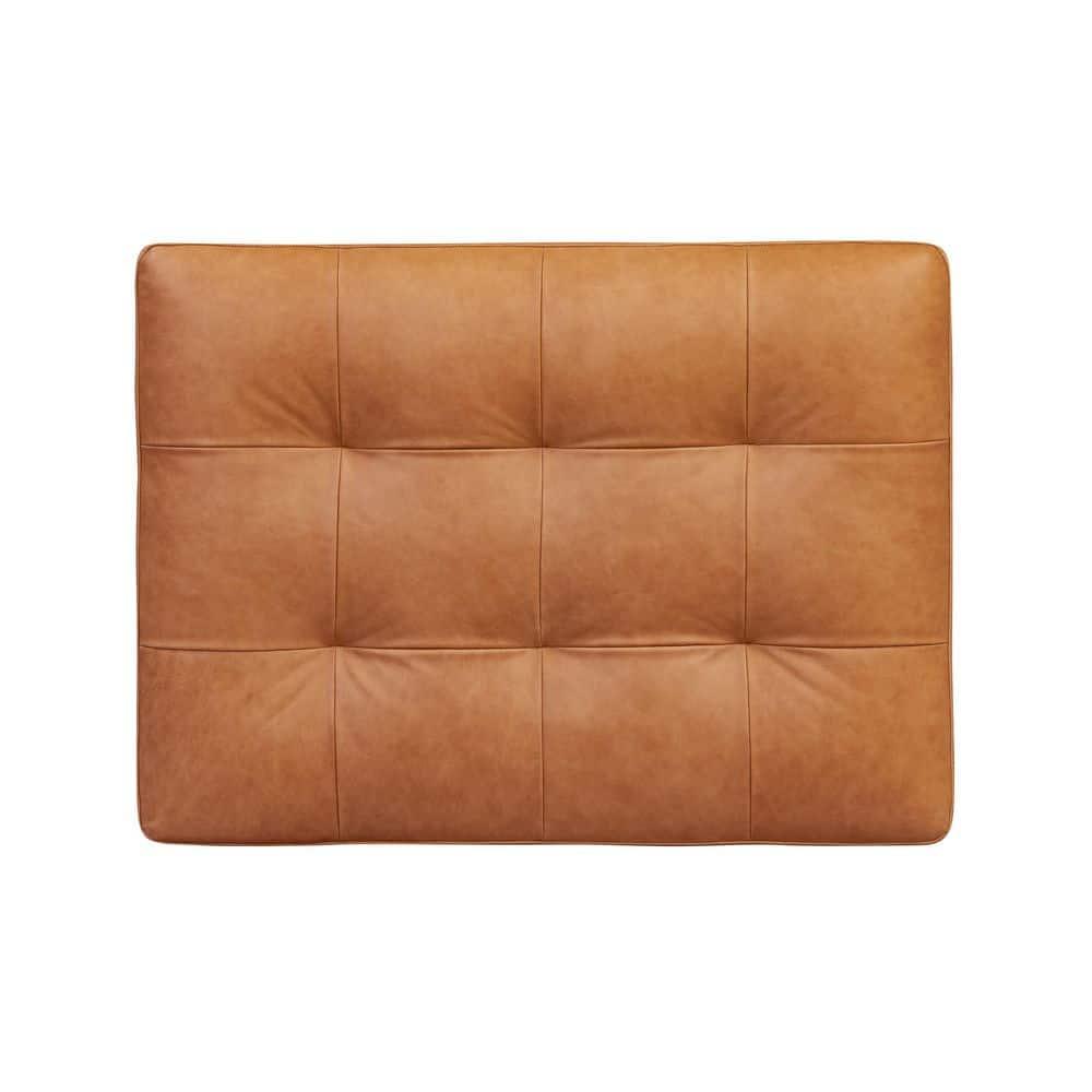 Florence Ottoman Cognac Tan - Poly & Bark