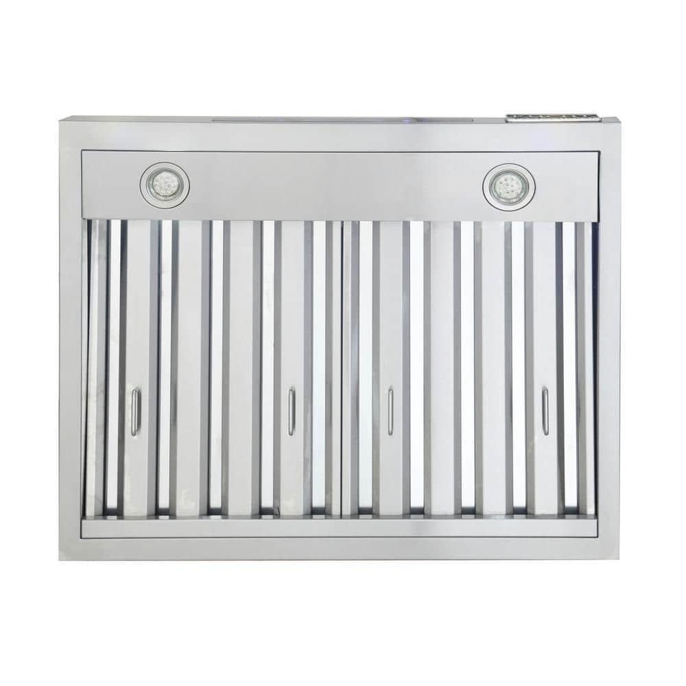 Kucht 36" Stainless Steel 900 CFM Ducted (Vented) Under Cabinet Range Hood with Baffle Filter