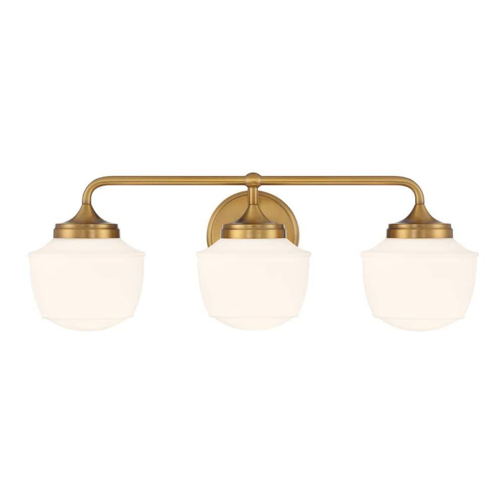 Minka Lavery - Cornwell - 3 Light Bath Vanity-8 Inches Tall and 23 Inches