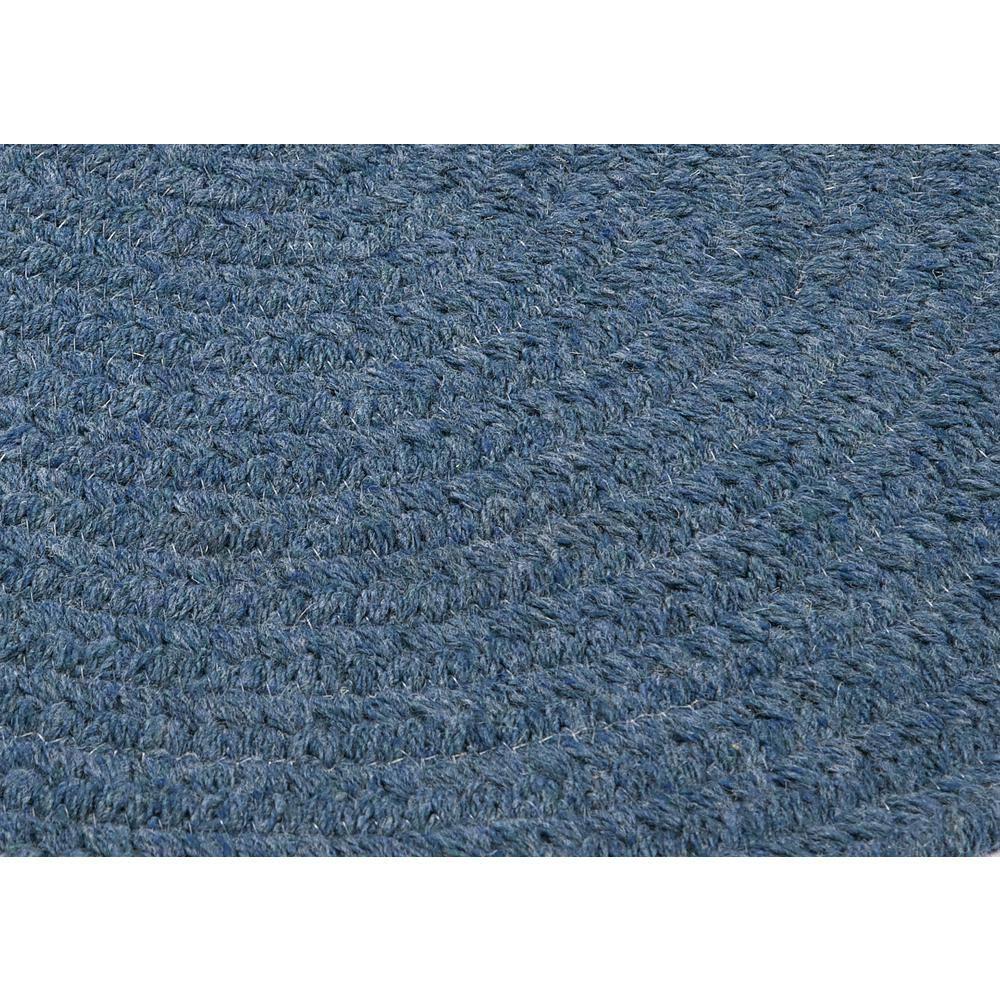 Colonial Mills Handmade Braided Federal Blue Area Rug