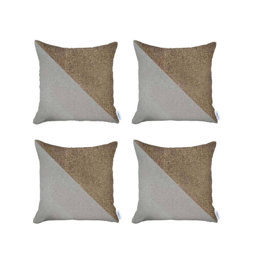 Mike&Co. New York Reversible Pillow Cover (Set of 4)