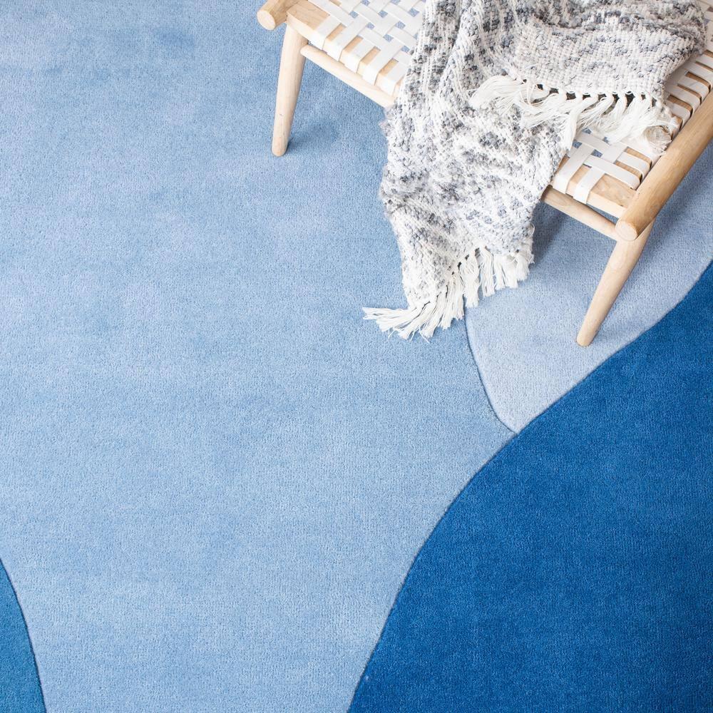 Fifth Avenue FTV117 Hand Tufted Indoor Area Rug - Blue - 6'x9' - Safavieh