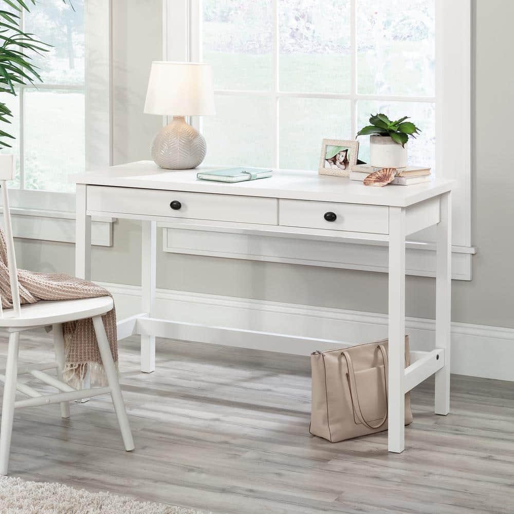 Sauder County Line Writing Desk, Soft White Finish