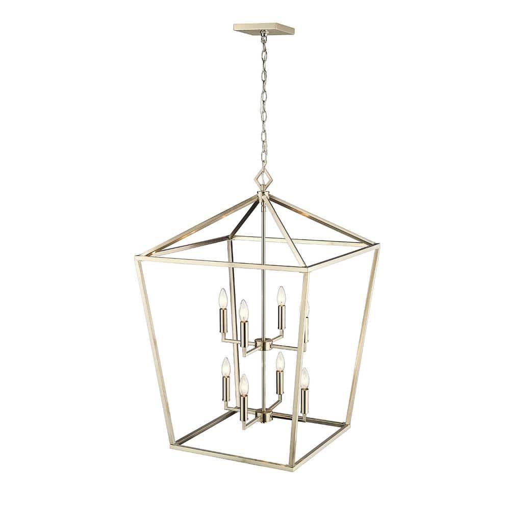 Millennium Lighting 8 - Light Pendant in  Modern Gold