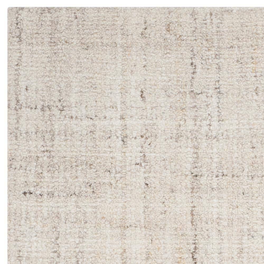 Abstract ABT141 Handmade Indoor Area Rug - Ivory/Beige - 6'x9' - Safavieh