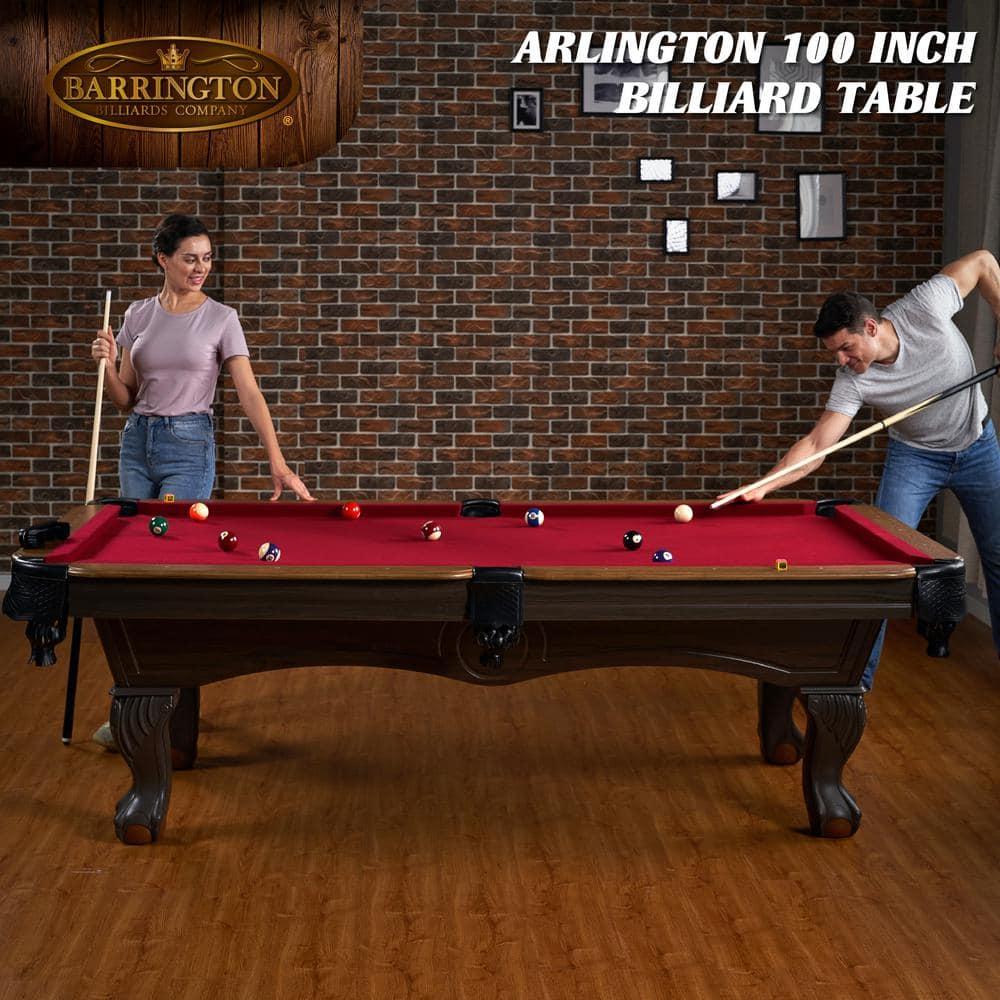 Barrington Billiards Company Barrington Arlington 8 ft Pool Table with Playing Accessories