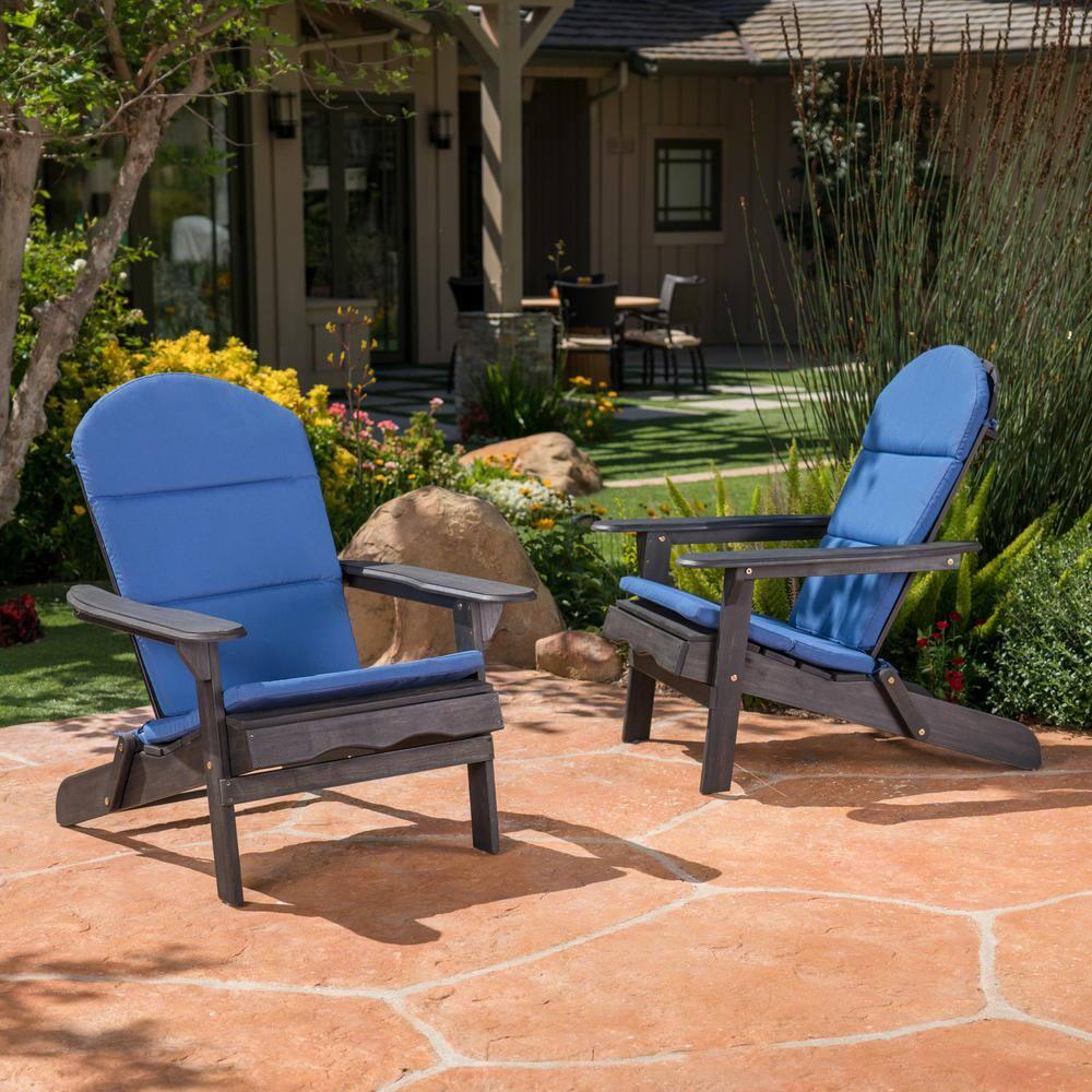 Highland Dunes Outdoor 1.5'' Adirondack Chair Back Cushion (Set of 2)
