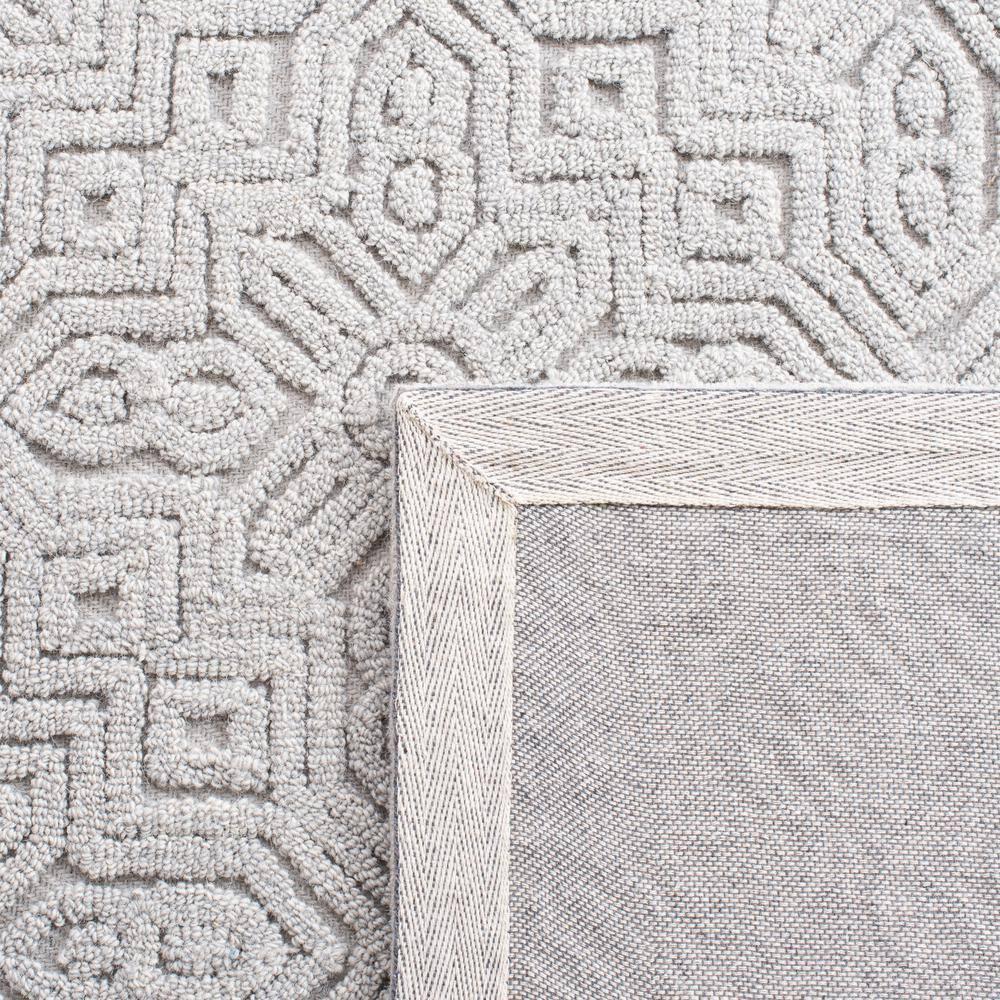 Textural TXT101 Hand Tufted Area Rug - Silver - 6'x9' - Safavieh.