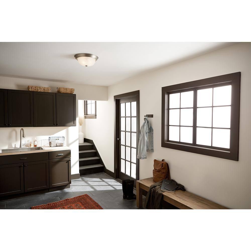 Kichler Lighting 2 - Light Flush Mount in  Brushed Nickel