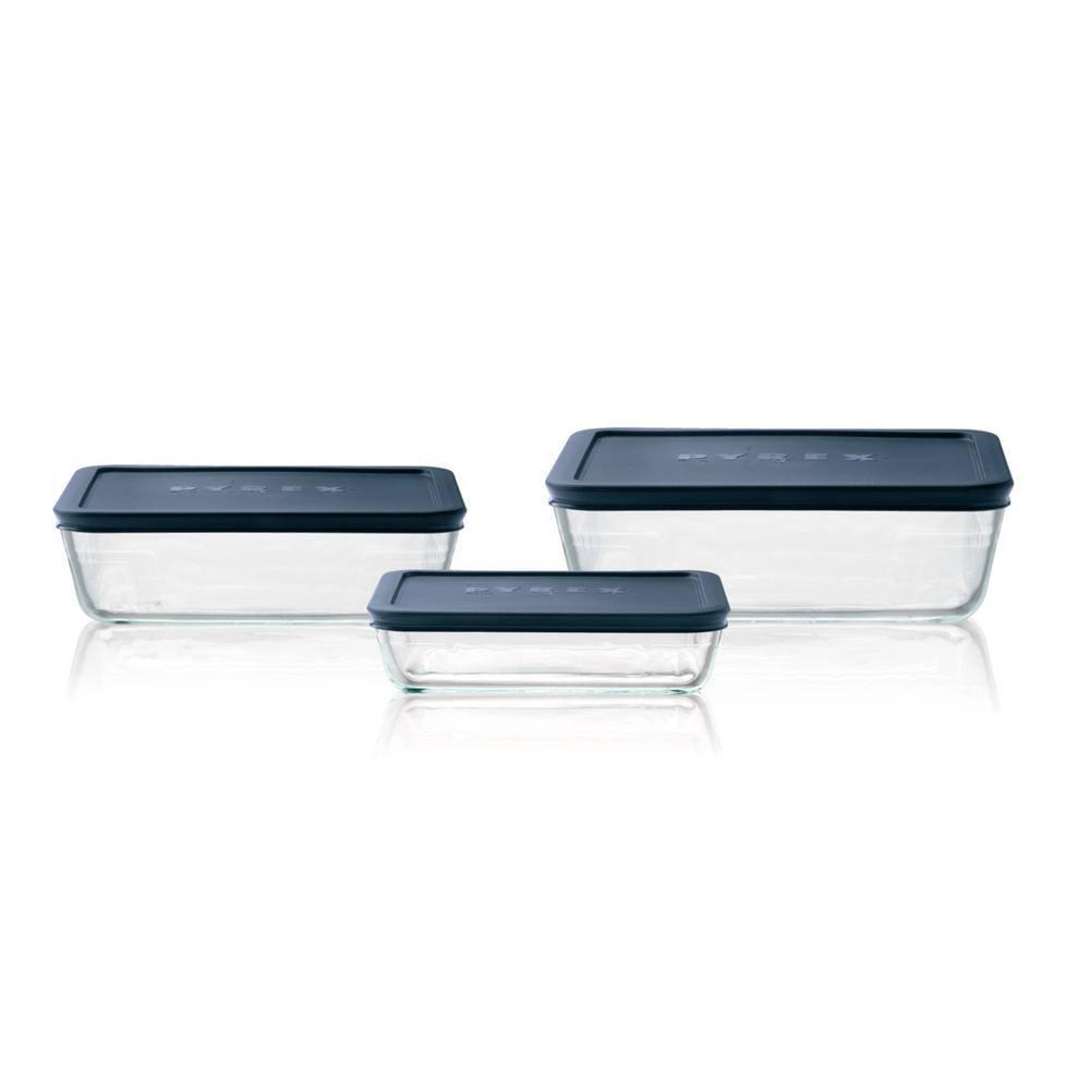 Pyrex ® 6-Piece Rectangular Storage Set