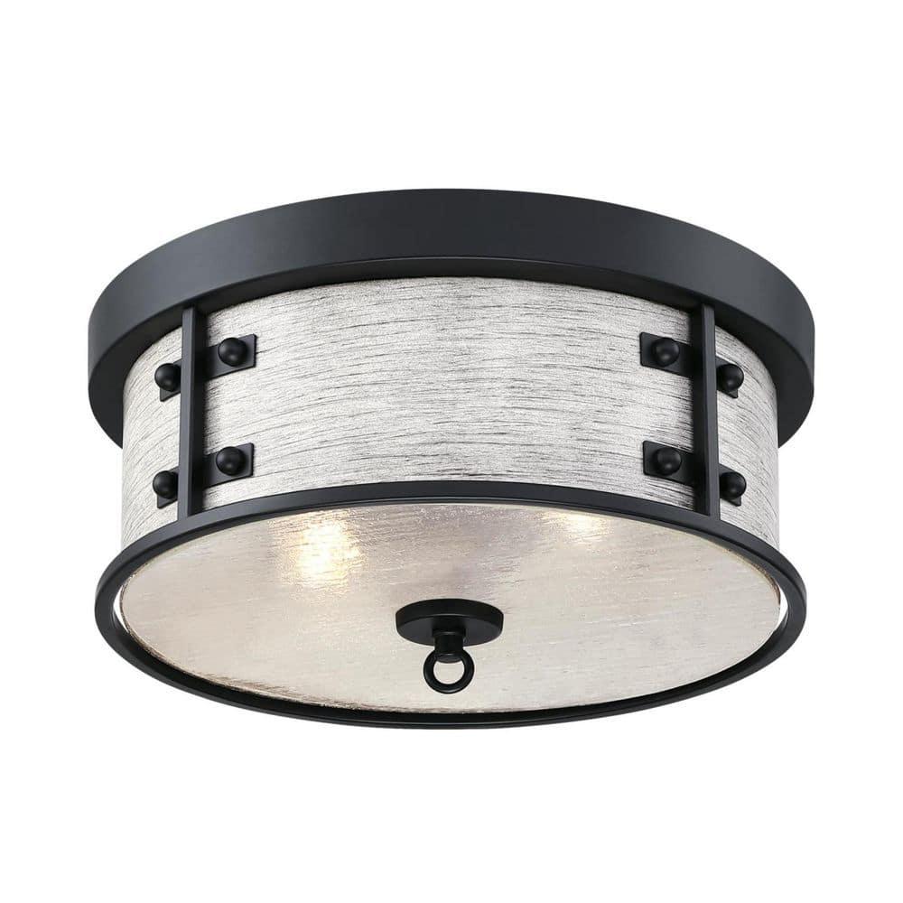 Westinghouse Lighting  Callowhill 13 Inch, Two Light Flush Mount Ceiling Fixture - 13-Inch
