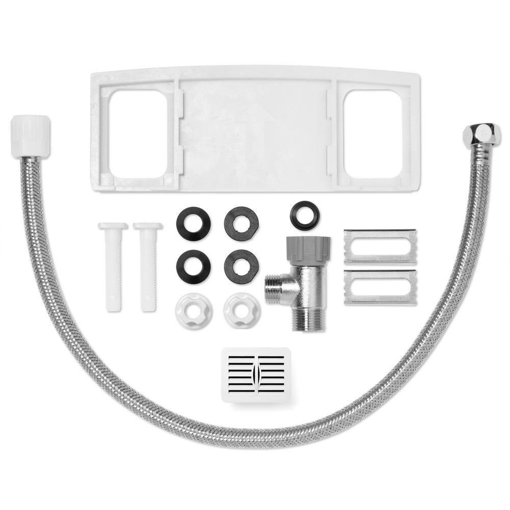 Brondell DR801-RW Swash Select DR801 Sidearm Bidet Seat with Warm Air Dryer and Deodorizer, Round White