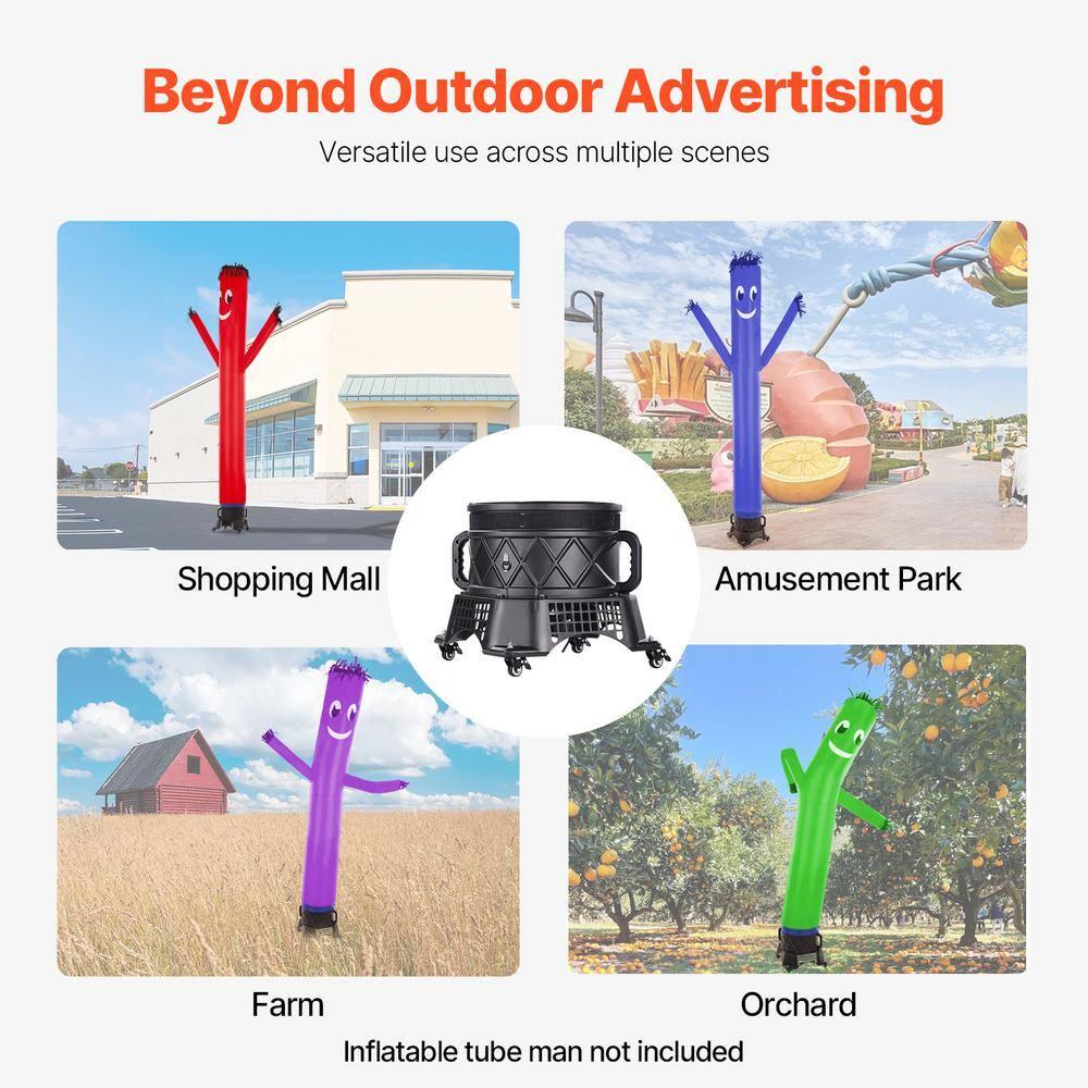 Stellweilan Tessberg Air Blower Fan 1HP 18" for Air Dancer Inflatable Tube Man (No Inflatable)