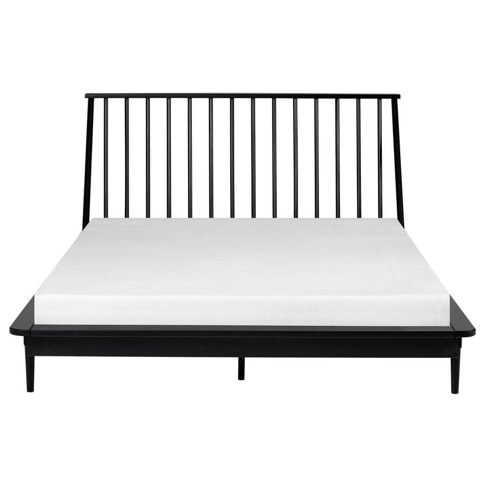 Henline Solid Wood Platform Spindle Bed