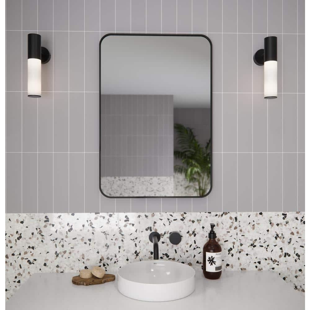 Stainless Steel Recessed Framed Single Door Medicine Cabinet with Adjustable Shelves