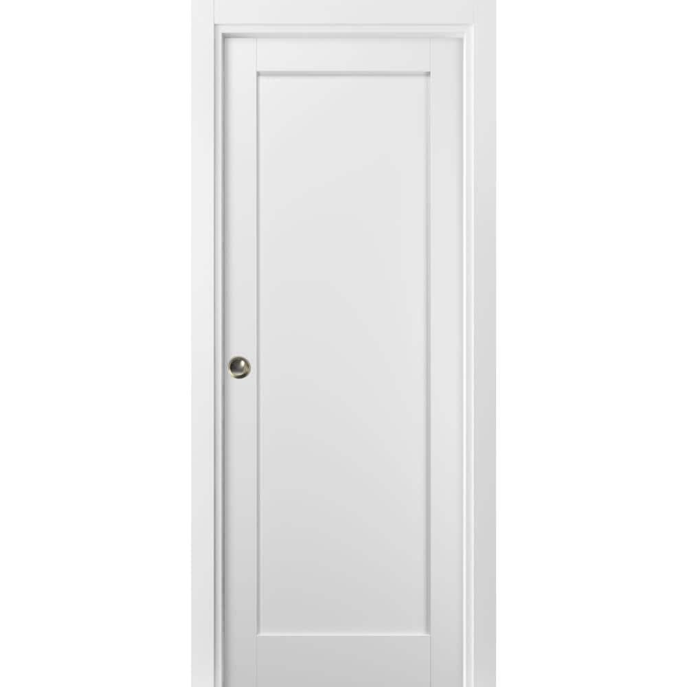SARTODOORS Quadro Paneled Sliding Closet Door