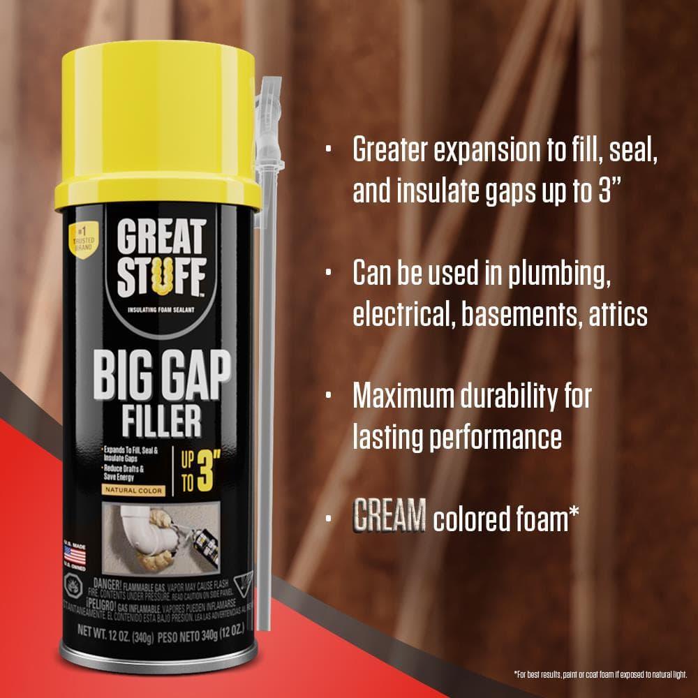 GREAT STUFF Big Gap Filler, 12 Oz