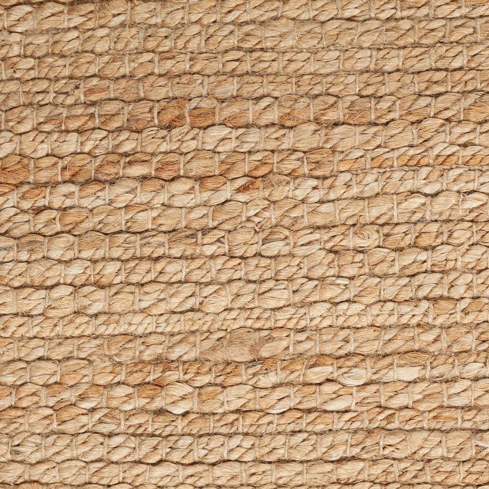 Nourison Hand Woven Natural Jute Rug Natural 8' x 10'