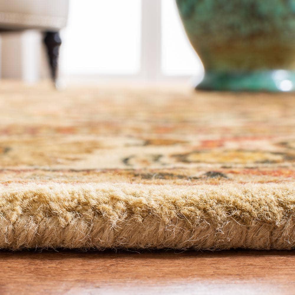 Antiquity AT51 Hand Tufted Indoor Accent Rug - Gold - 3'x5' - Safavieh