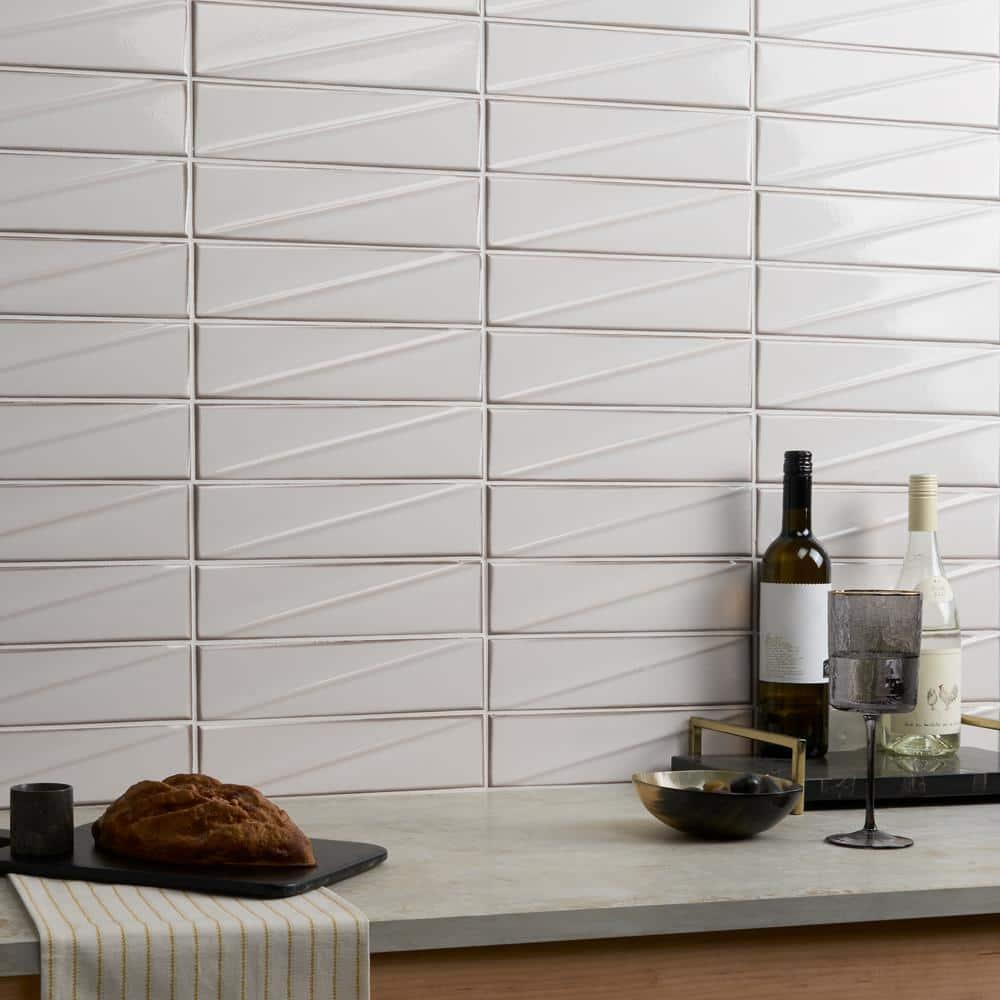 Highnote 2.99 In. X 12 In. Glossy Ceramic Subway Wall Tile (4.99 Sq. Ft. / Case)