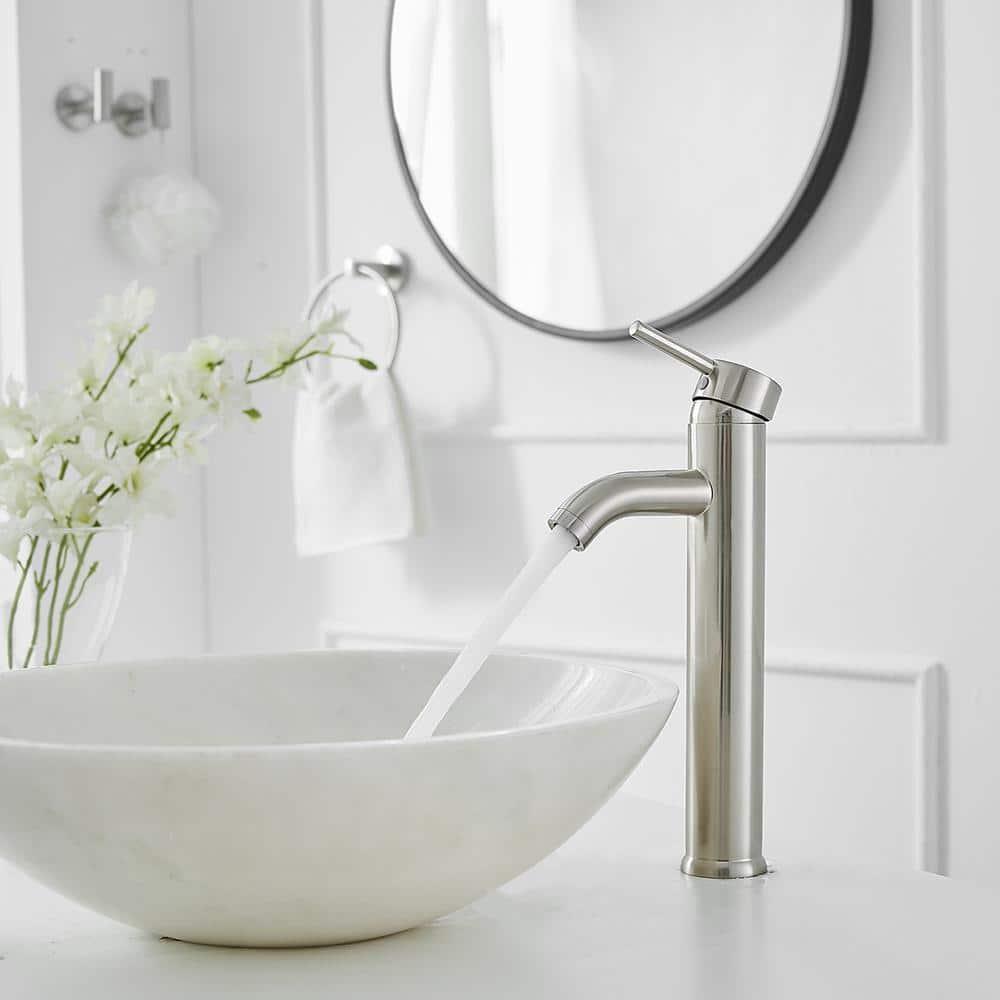 Vessel Sink Faucet Single-handle Bathroom Faucet with Drain Assembly