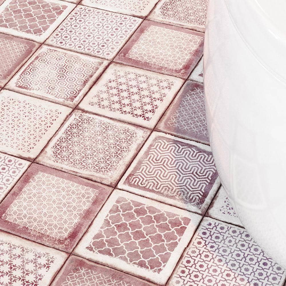 Bond Tile 8" x 8" Encaustic Patterned Look Wall & Floor Tile