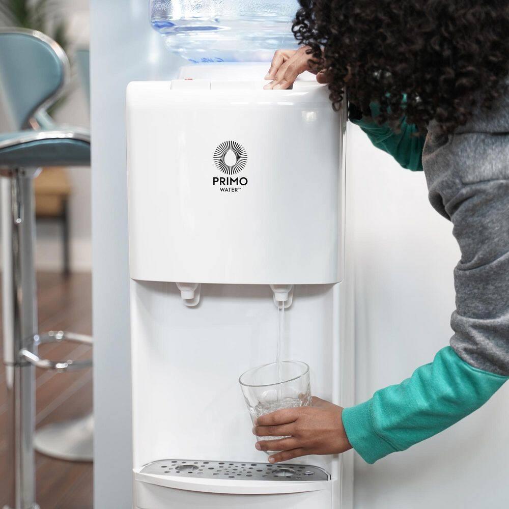 Primo Water Dispenser: Freestanding Electric, Hot & Cold, 135.26 Volume, Energy Star Certified, 1-Year Warranty